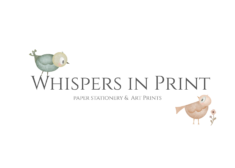 paper stationery and art print online shop - Whispers in Print